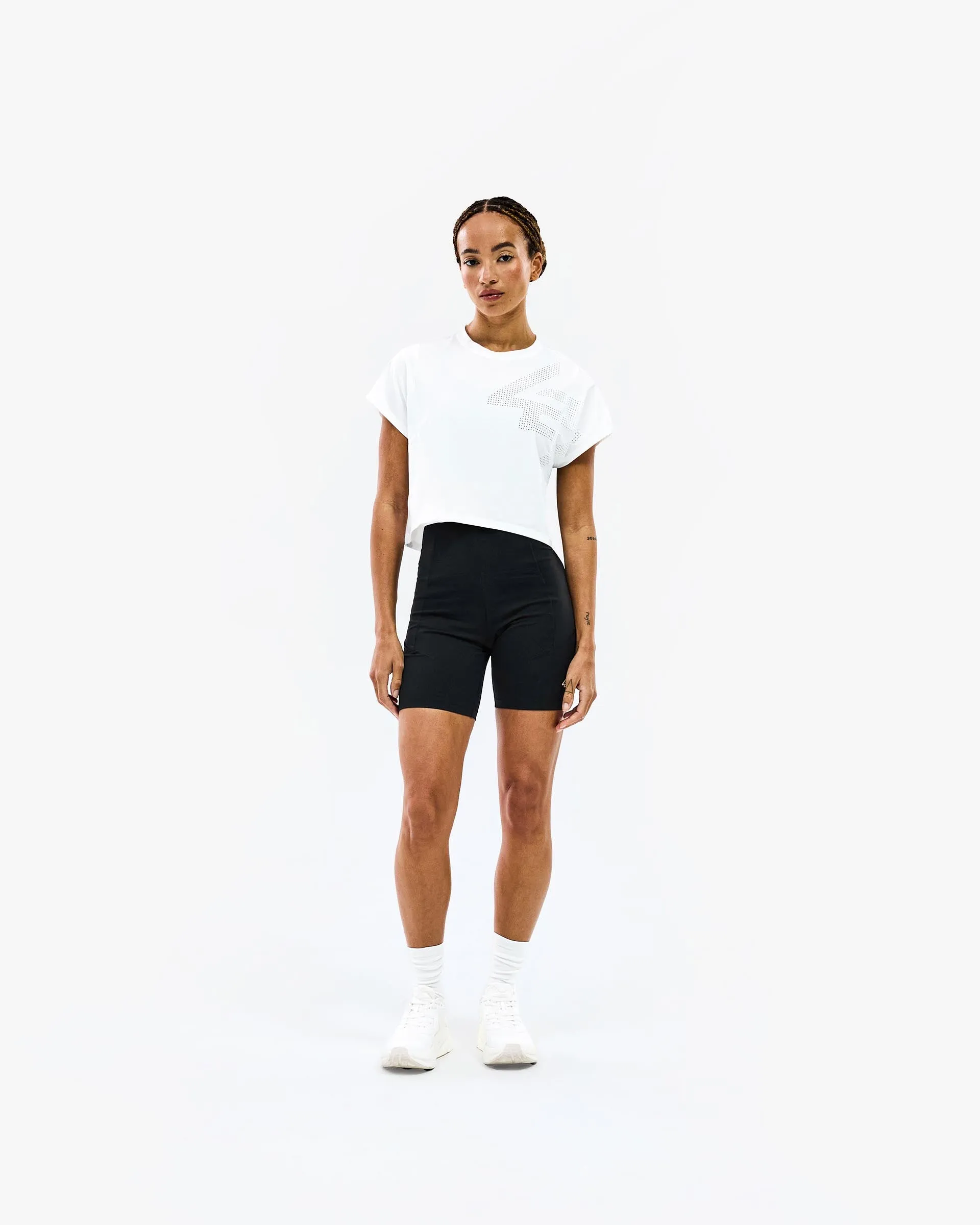 247 Flex Bike Short - Black cardigan