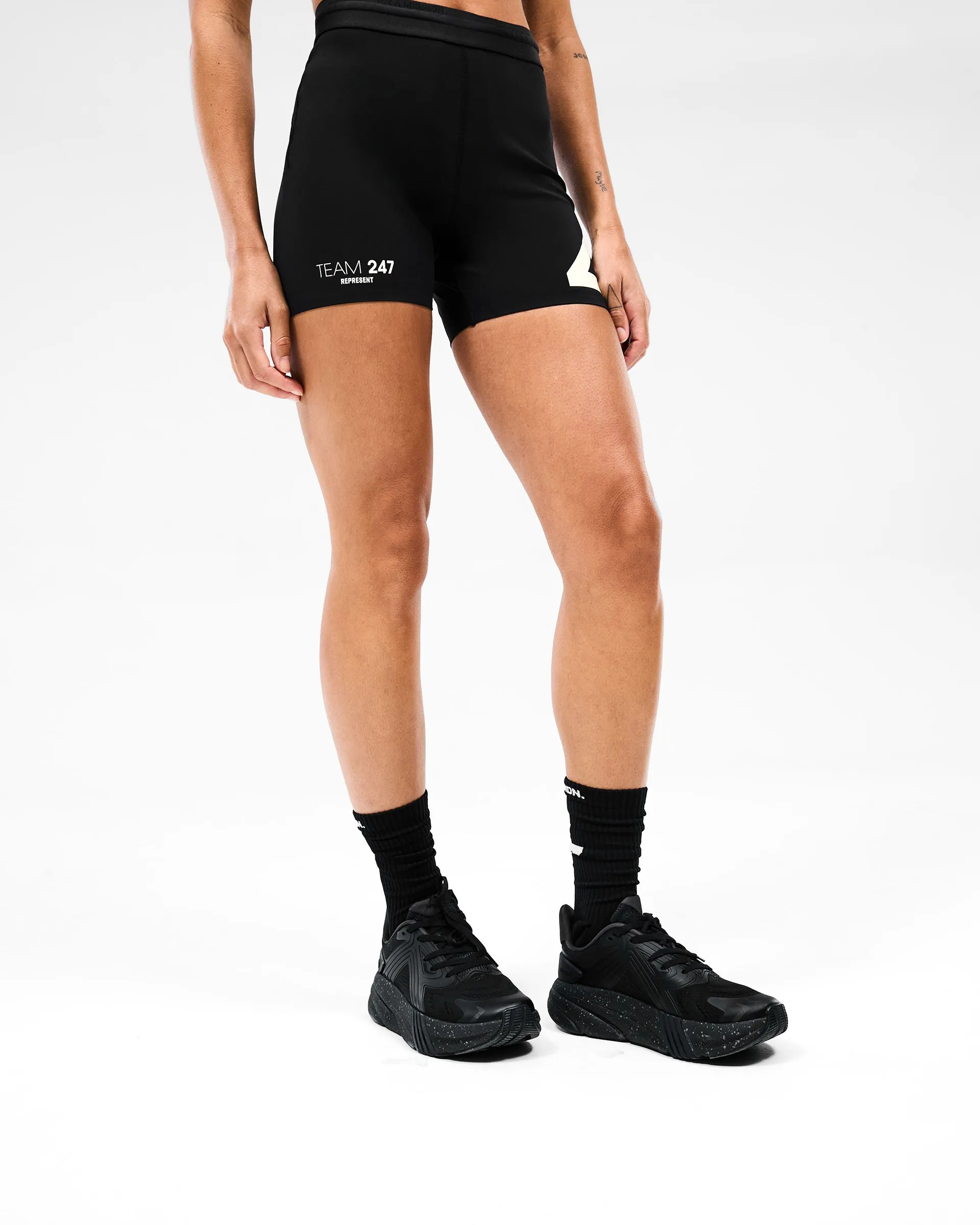 247 Micro Motion Short - Black Beach Ready Quick Action Fit