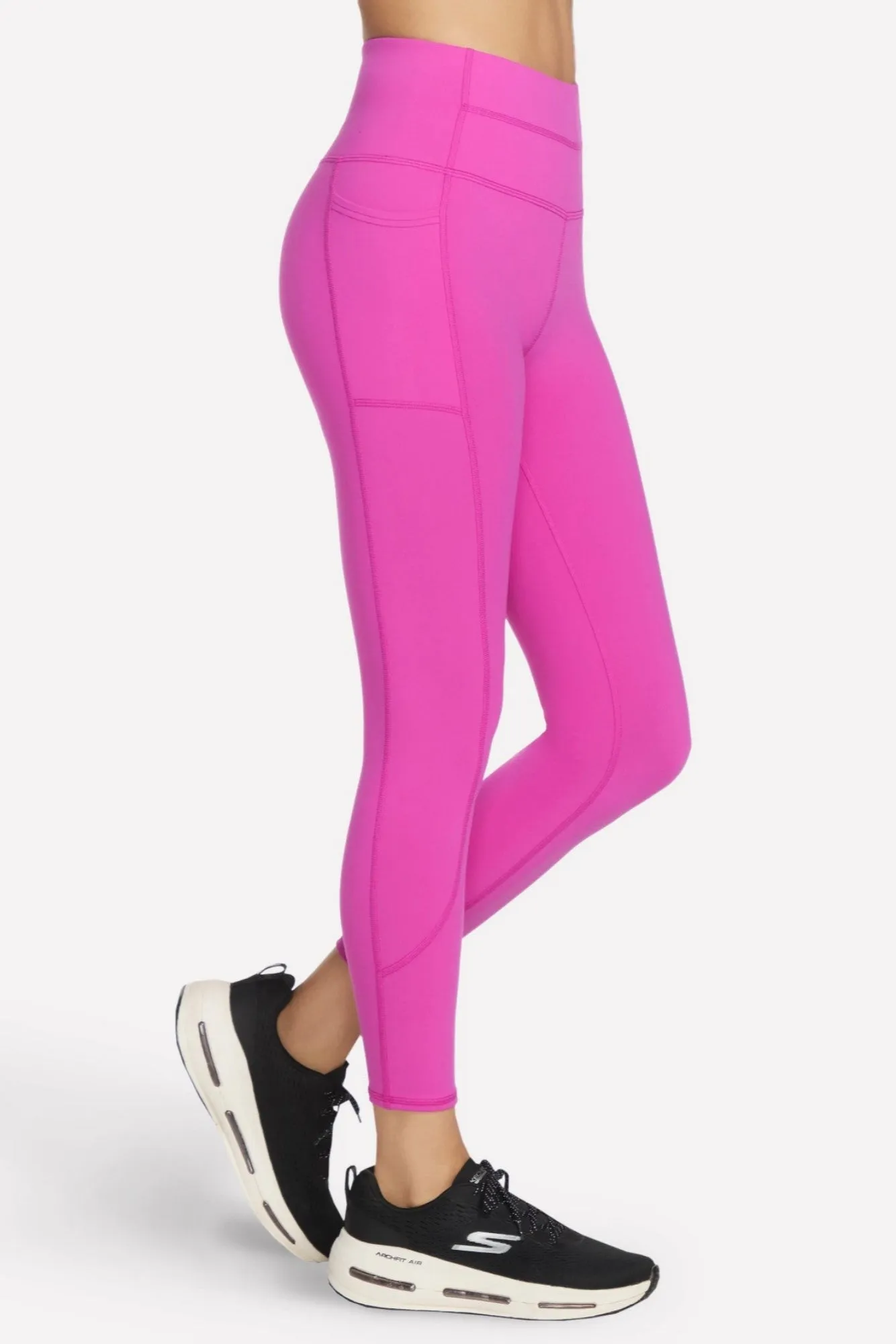 7/8 Leggings | DEEP FUCHSIA | 0813B1 Beginner Level Holiday Outfit Flexible Fit