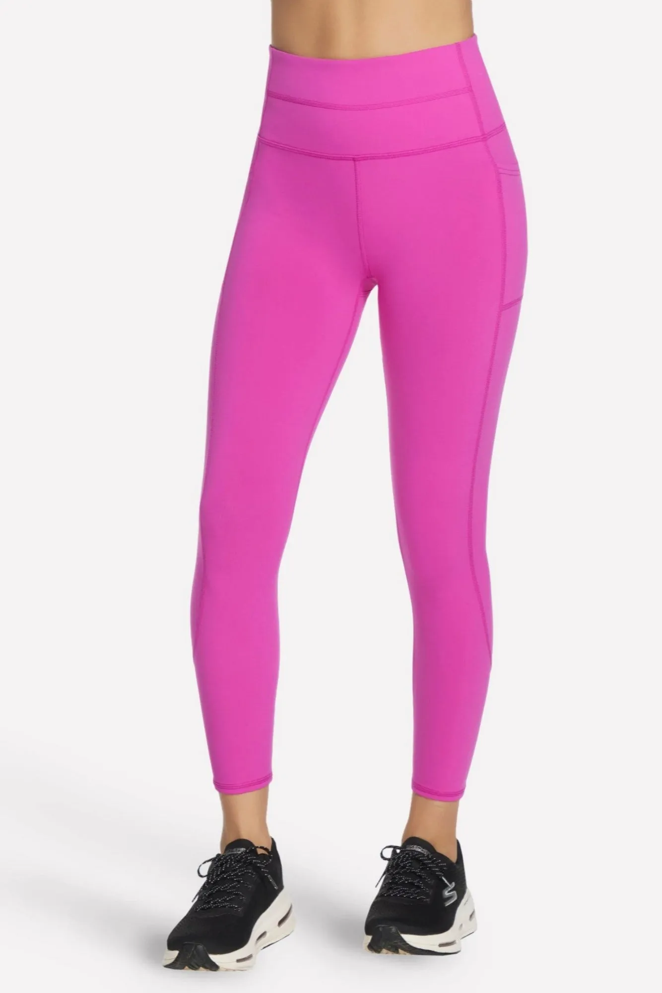 Yoga Class Active Lifestyle 7/8 Leggings | DEEP FUCHSIA | 0813B1