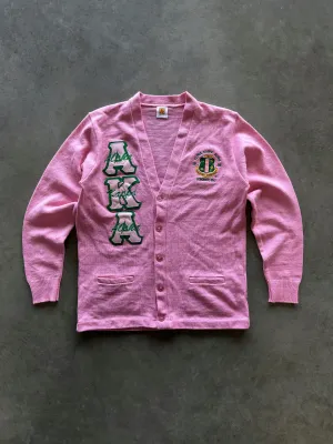 Ventilated Panels Warm Fabric 90s Alpha Kappa Alpha cardigan (L)