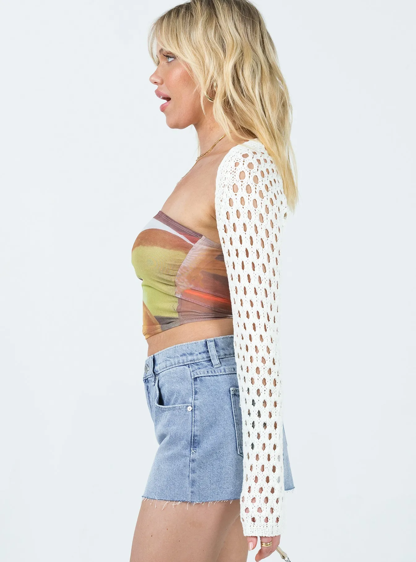 Breathable Material Abrand 99 Low Skirt Jealousy Light Wash Denim