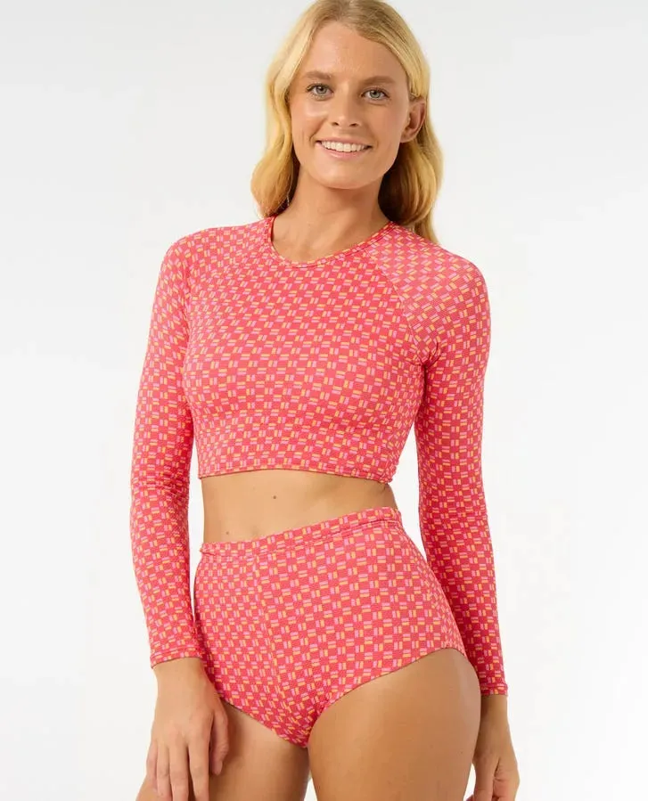 High Durability Fibers Rip Curl Womens Bikini Bottoms Shell Cove Boy Leg Pant