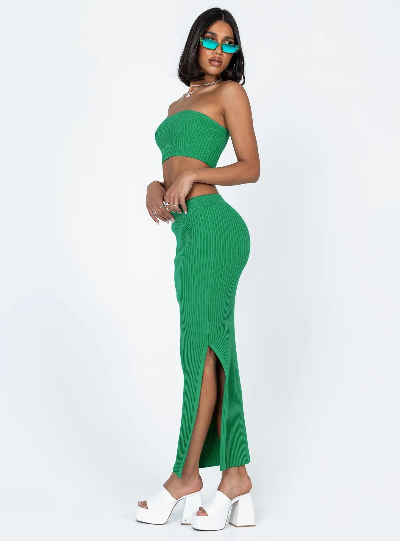 Wedding guest Abrielle Set Green