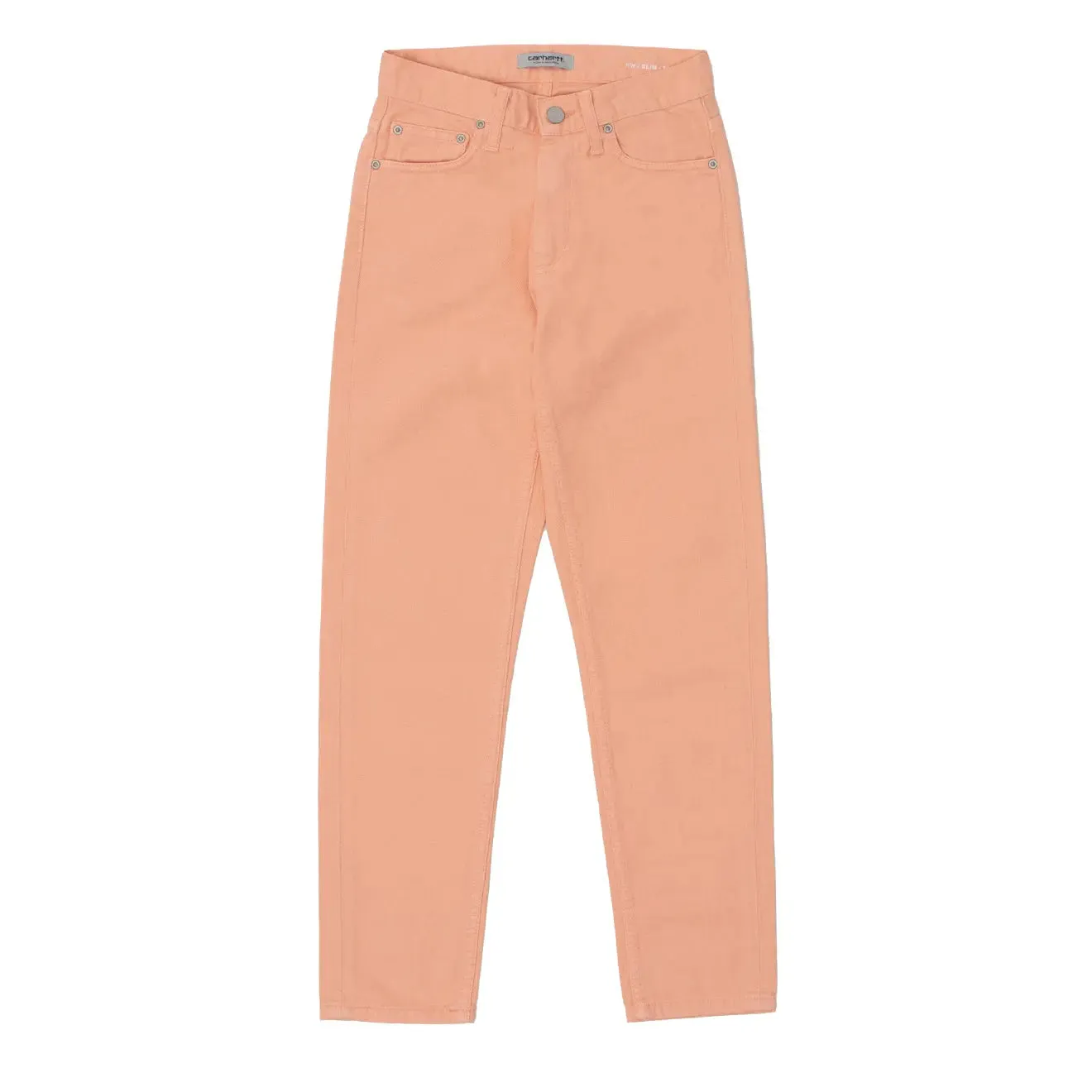 Carhartt WIP Womens Page Carrot Ankle Pant Peach AbrasionGuardTape MultiPocketSystem