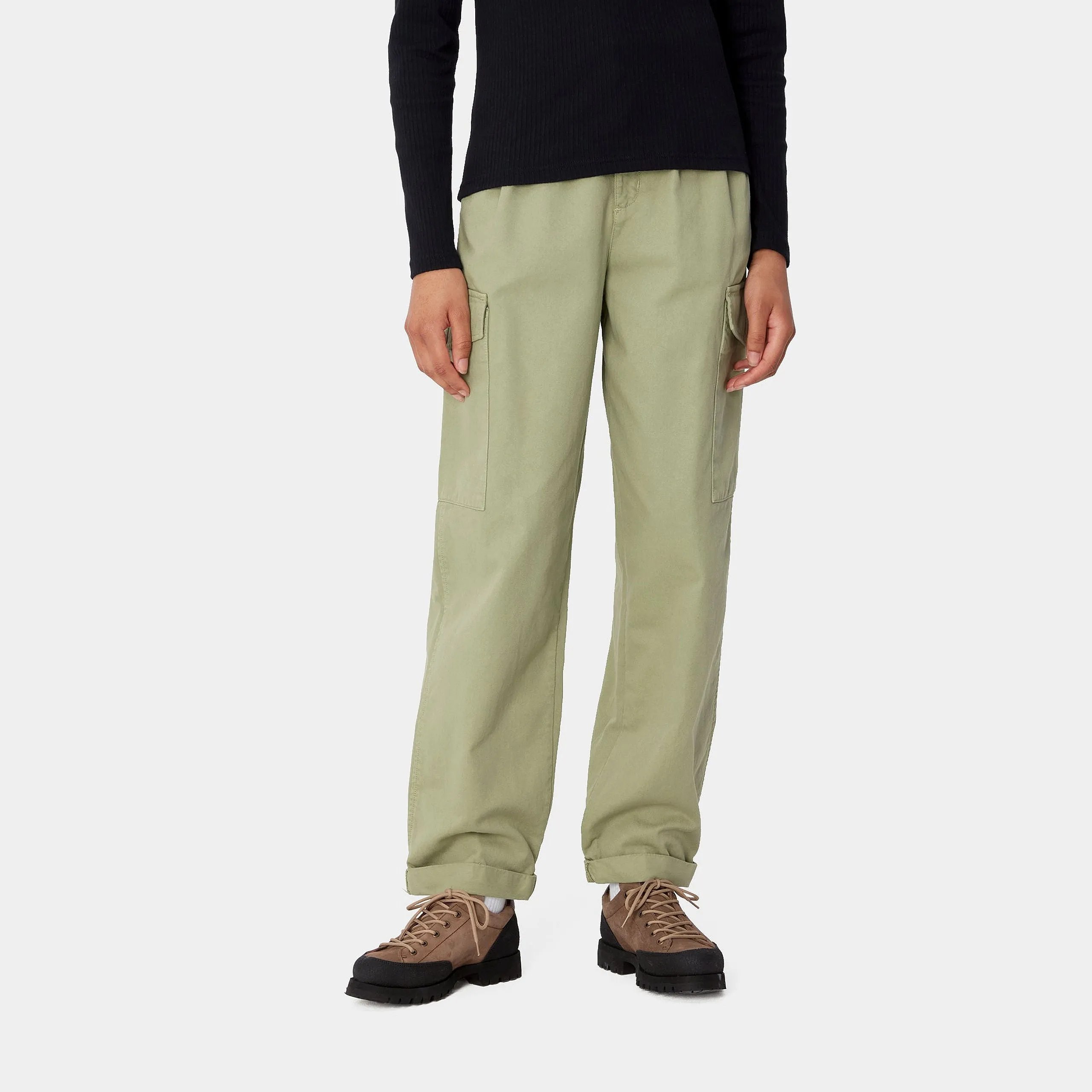 Light Shape Carhartt W' Collins Pant Misty Green Garment Dyed