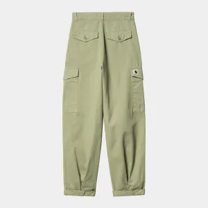 High Waist Practical Look Carhartt W' Collins Pant Misty Green Garment Dyed