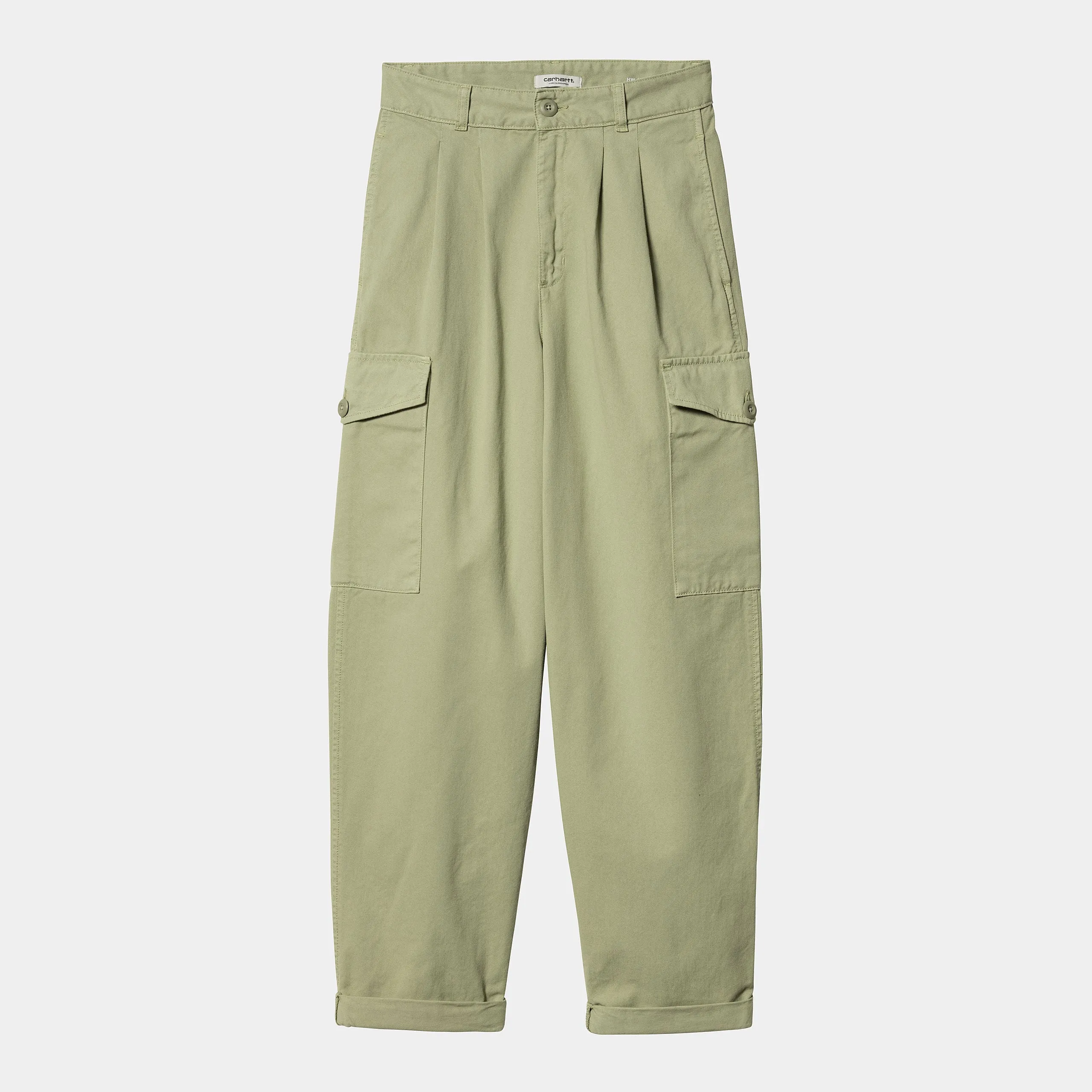 Carhartt W' Collins Pant Misty Green Garment Dyed Breath Fit Weather Flex