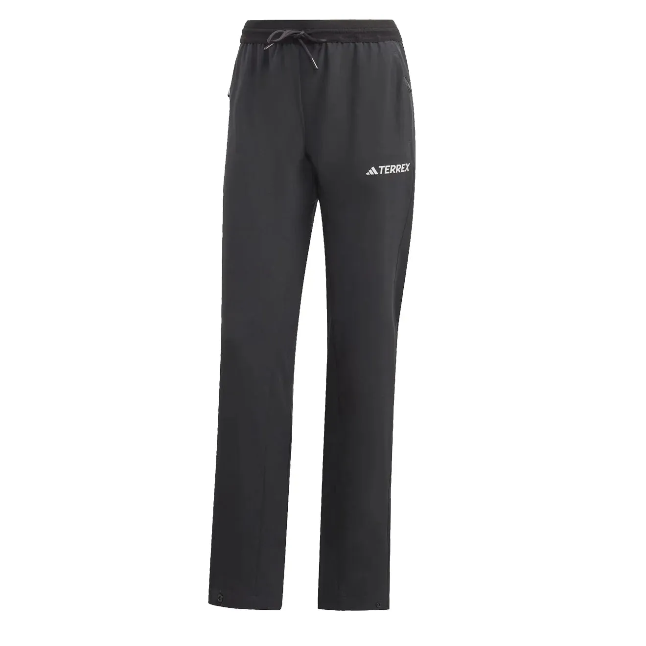 Durable Weave Crisp Design Adidas Terrex Womens Liteflex Hiking Tracksuit Bottoms Black