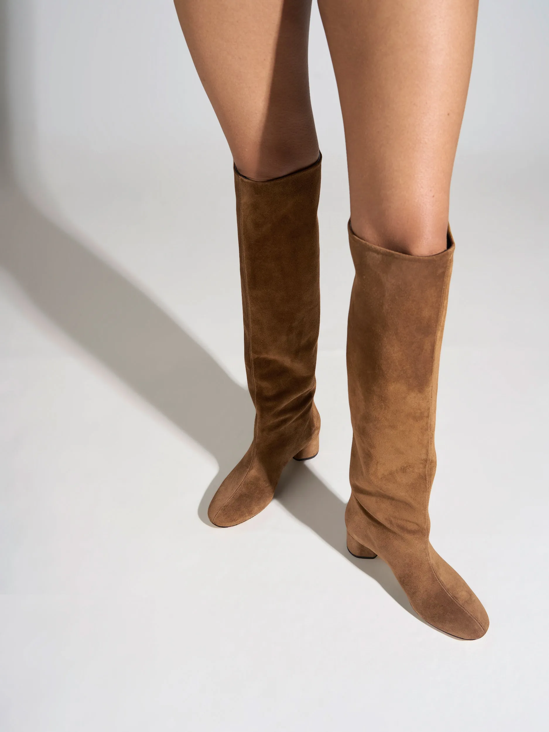 Functional Build Willa Suede Knee-High Boots