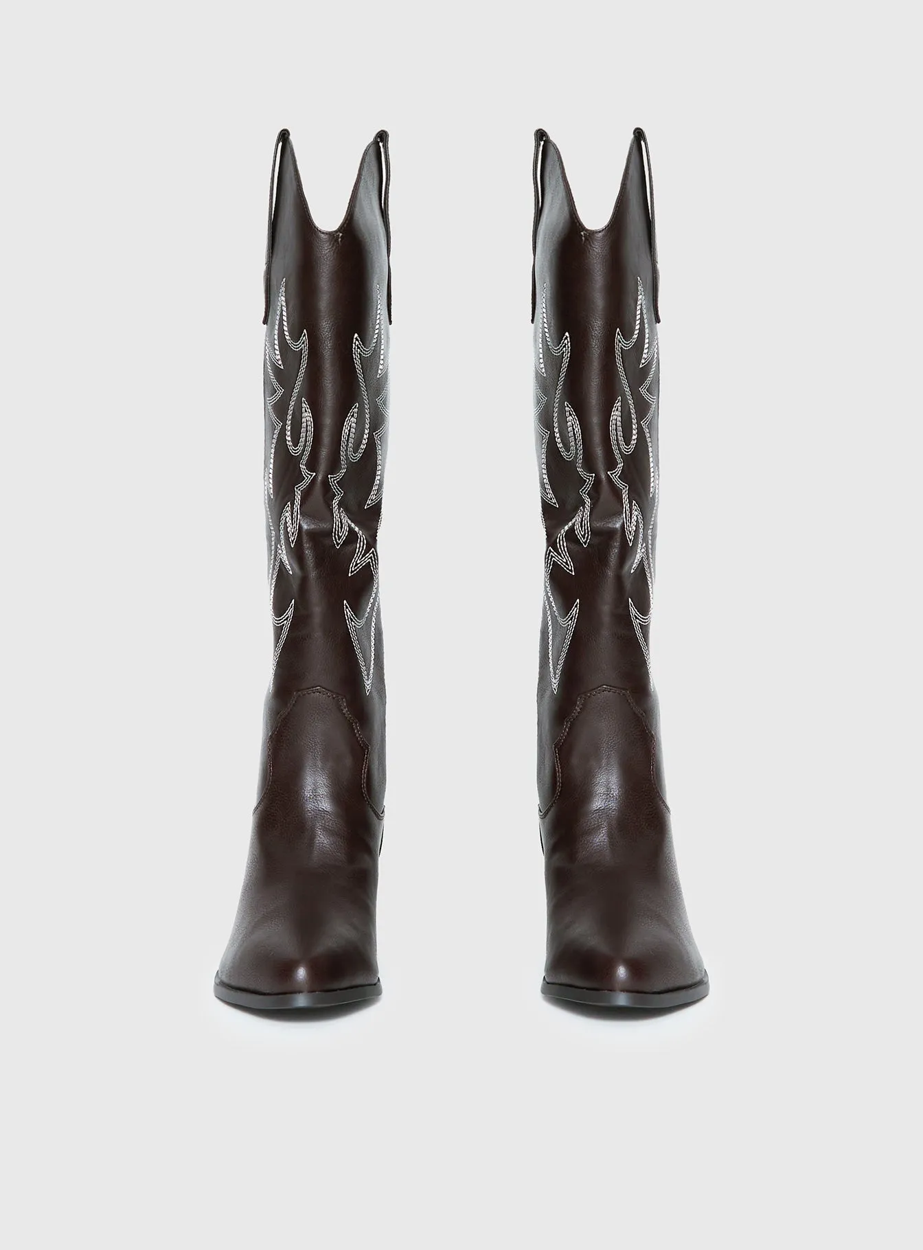 Flexible Cushion Billini Urson Boots Chocolate / White