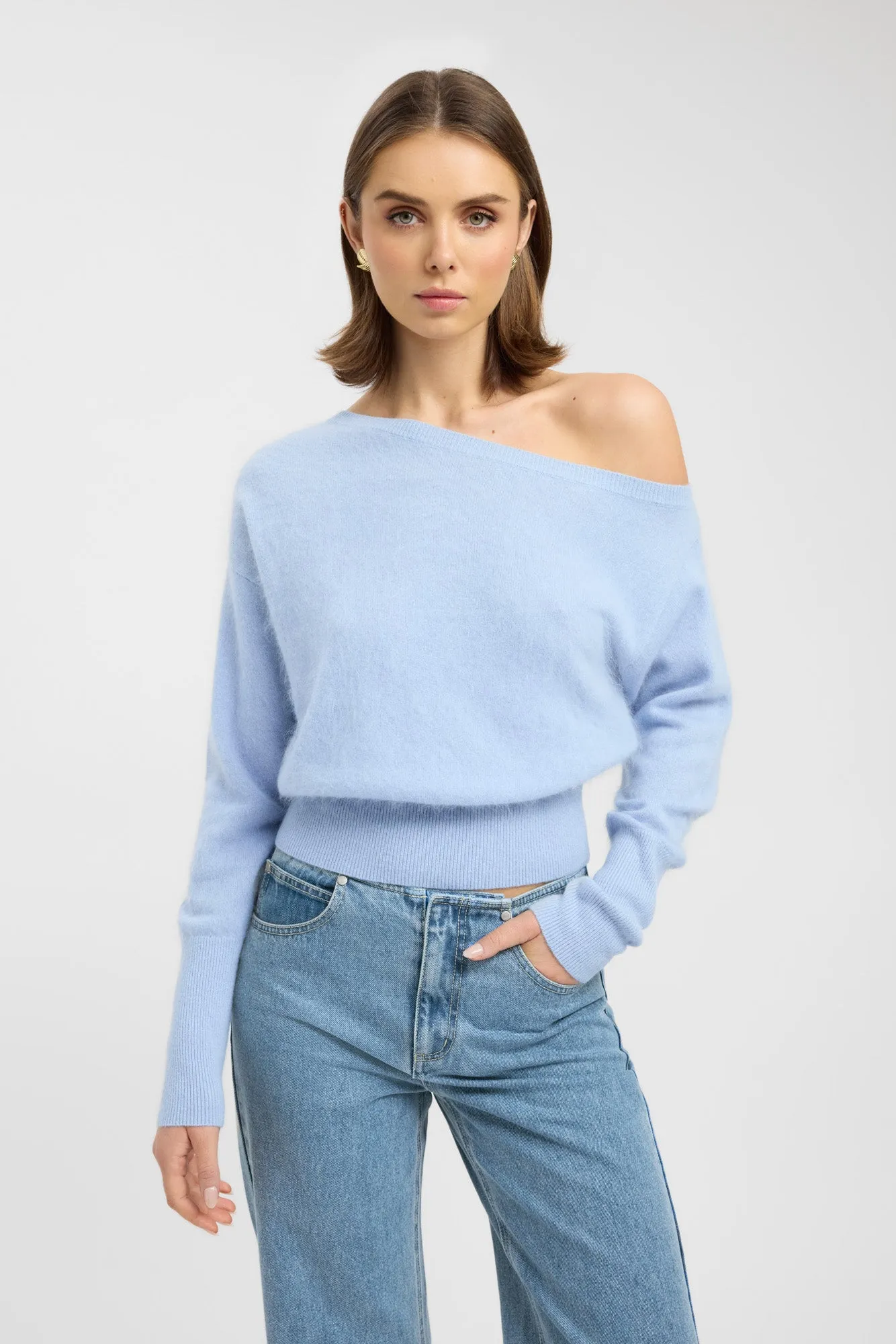 Soft Layer Geneva One Shoulder Jumper