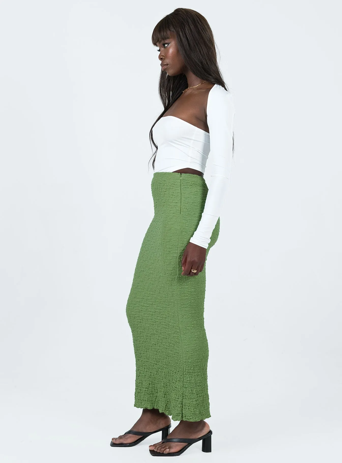 Soft Combo yoga session Rubes Midi Skirt Green