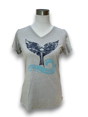 yoga clothing Breathable fabric Whale Tail Tee