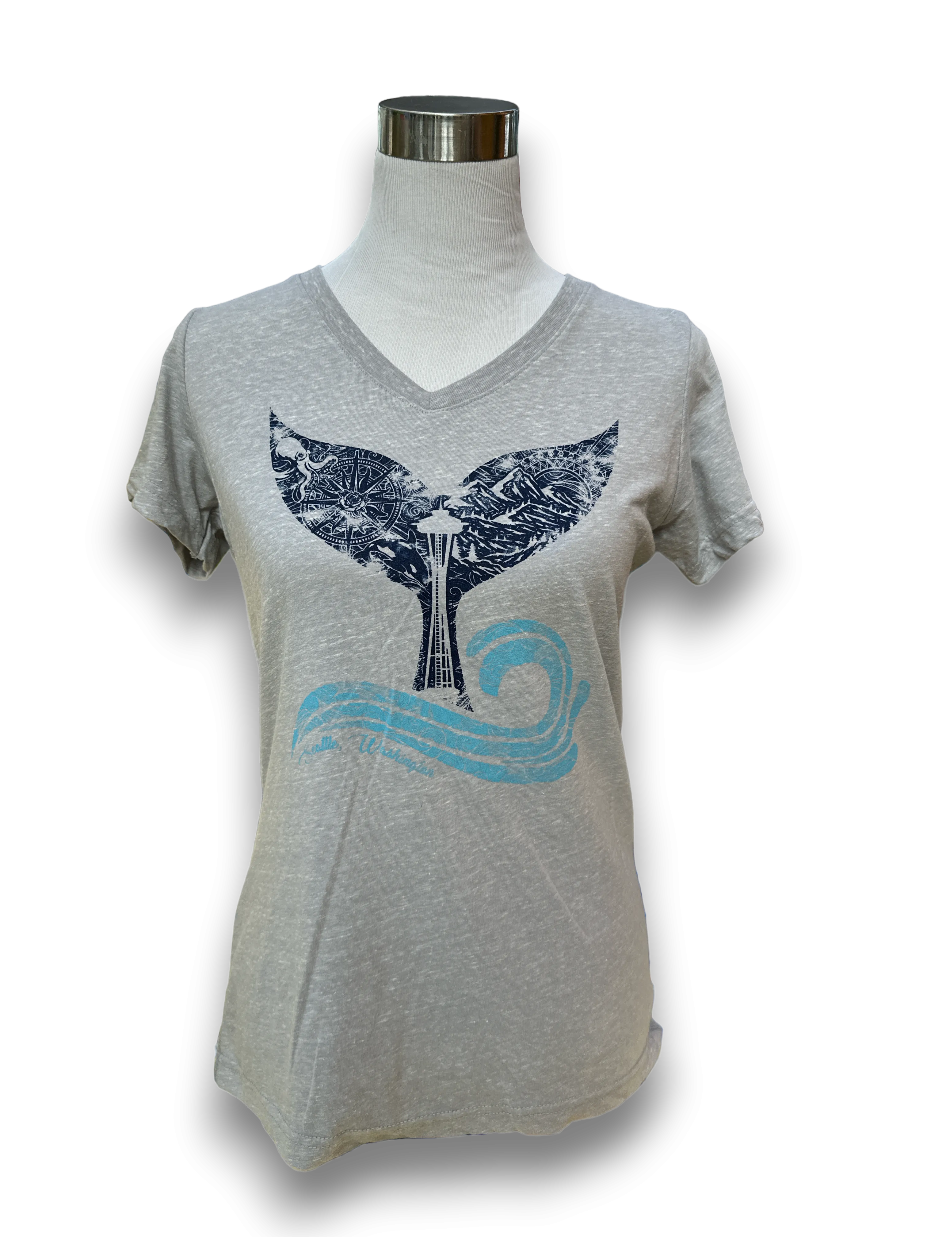 Classic timelessness Whale Tail Tee