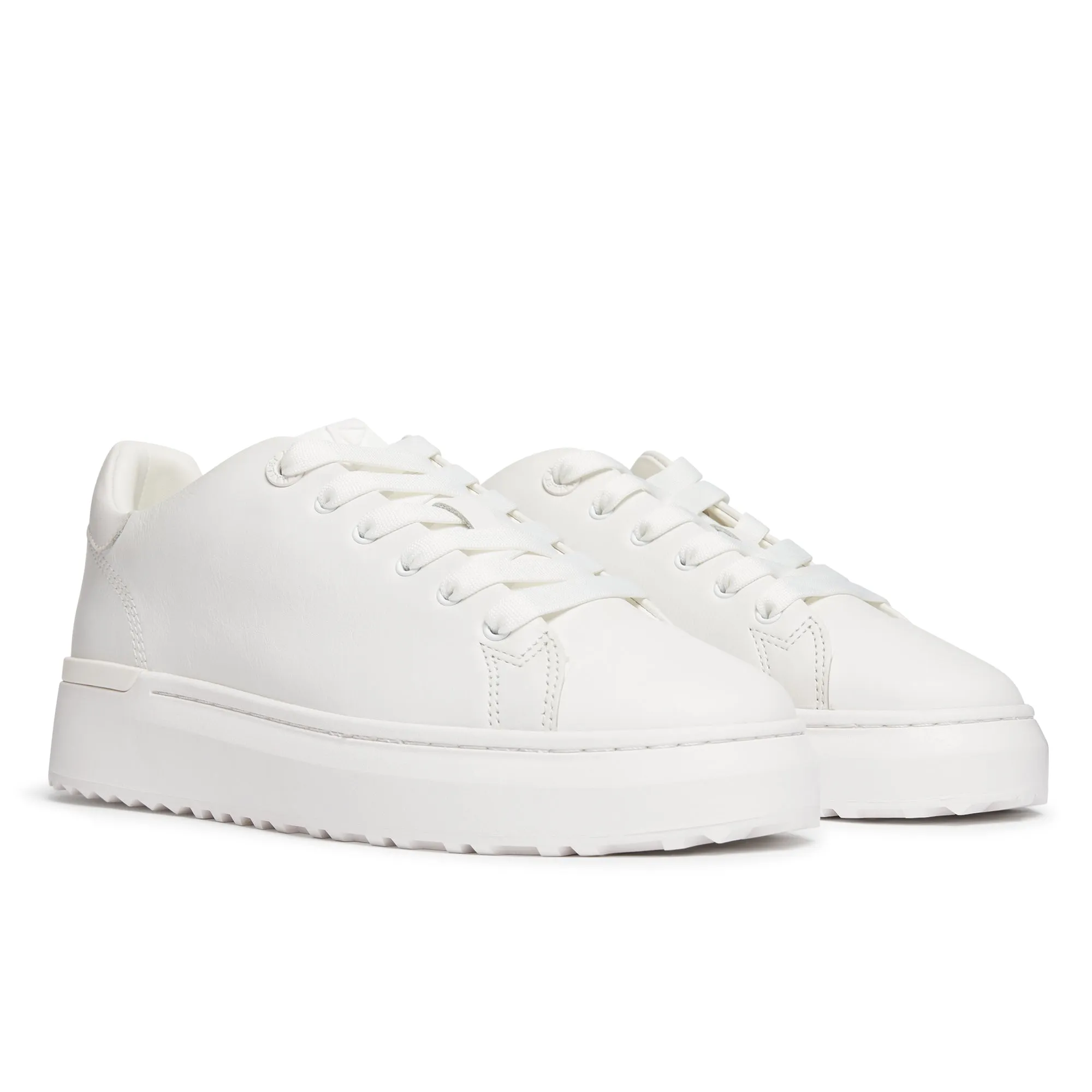 Easy Wear Fashionable Design GRFTR LTC White Leather Womens