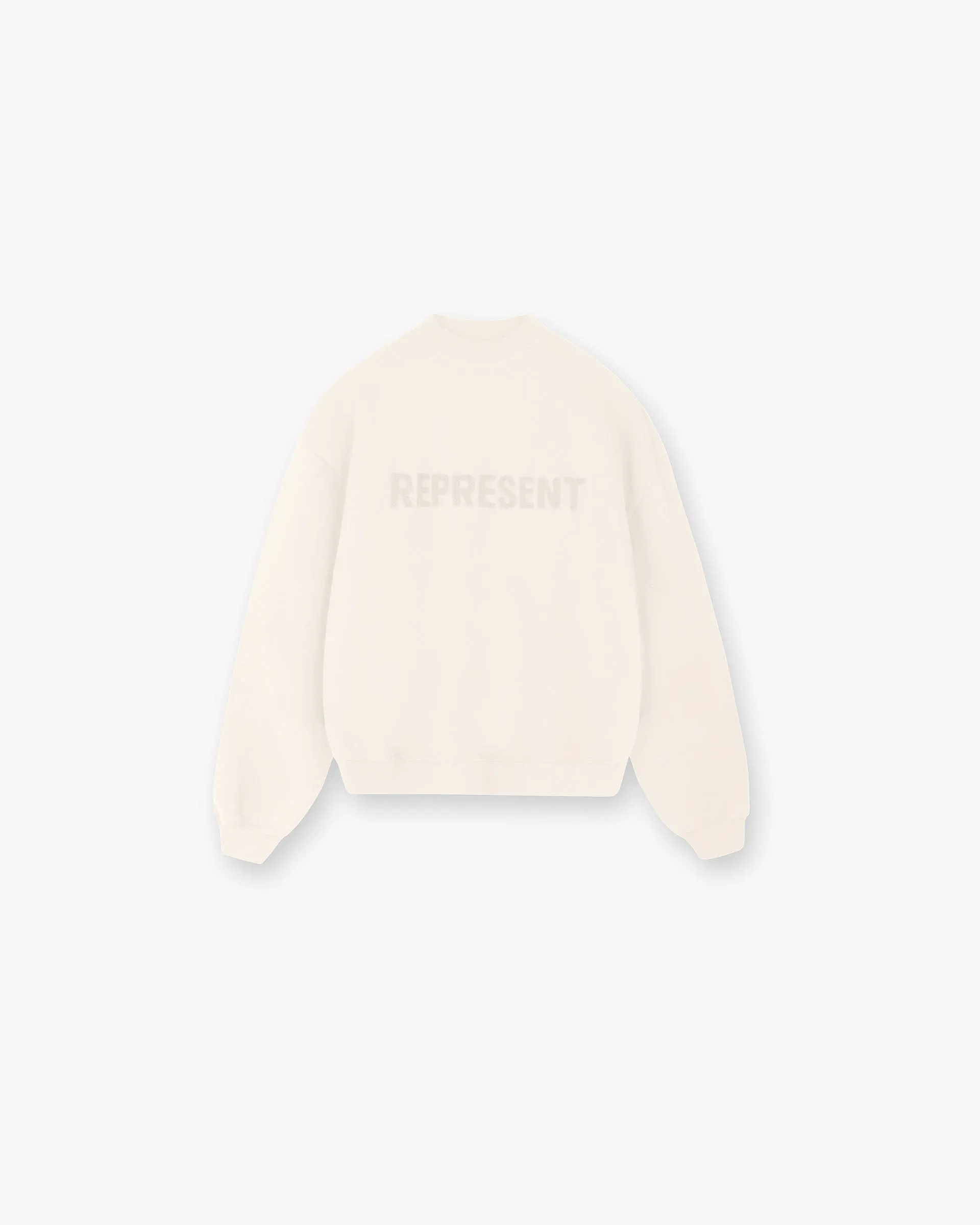 Cozy Style stud accents Owners Club Sweater - Oat Milk