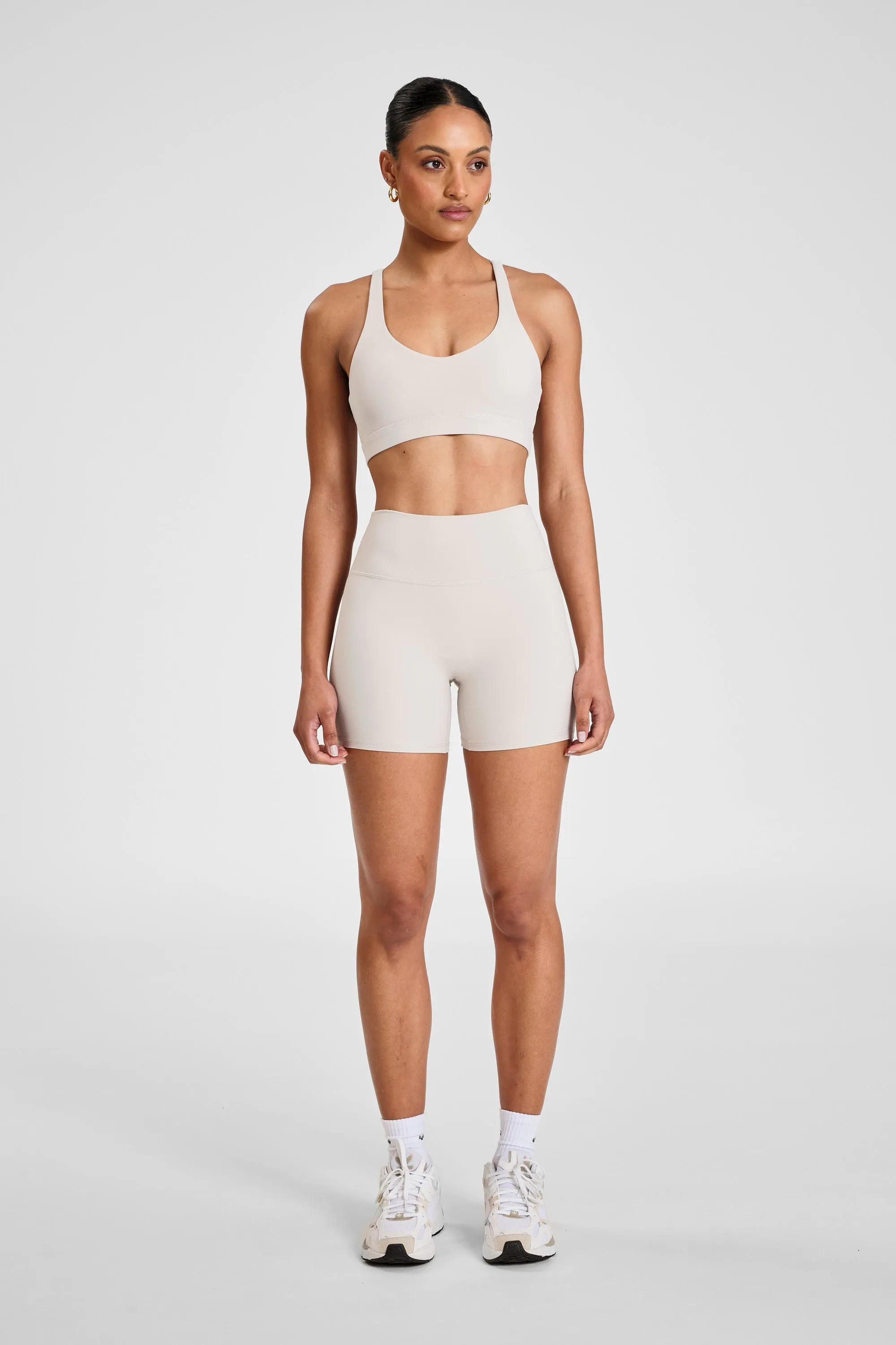 Easy Fastening Ribbed Cuffs ALLFENIX CloudCore Cross Back Sports Bra