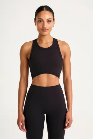 ALLFENIX CloudCore High Neck Longline Sports Bra Smooth Support Adjustable Hook Closure