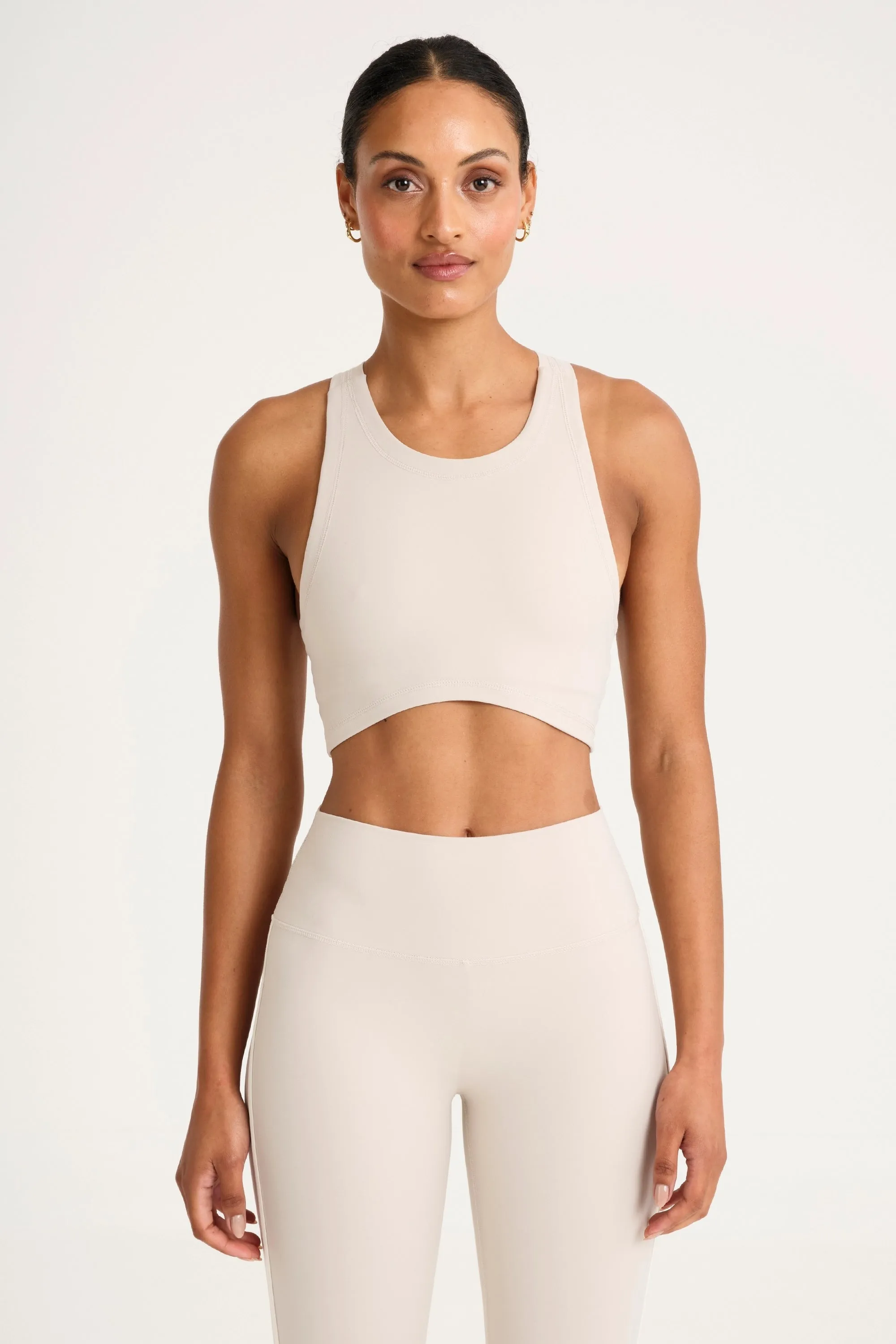 ALLFENIX CloudCore High Neck Longline Sports Bra Lightweight Material