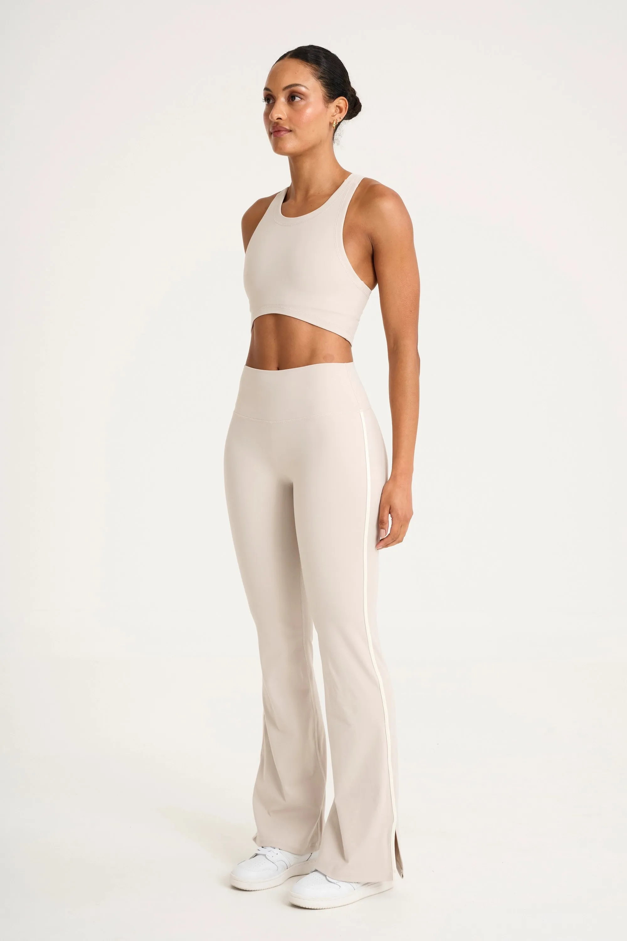 ALLFENIX CloudCore High Neck Longline Sports Bra Elastic Odor Resistant Fabric