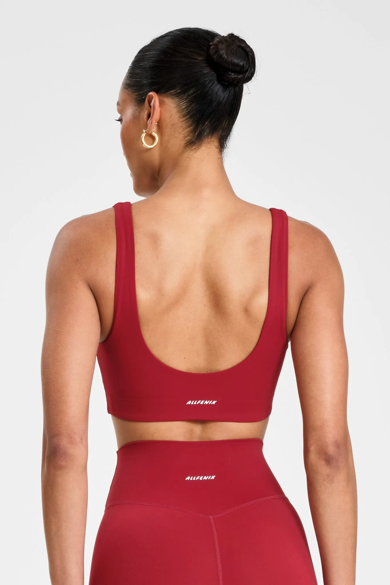 Dance costume Fitness club attendees ALLFENIX CloudCore Open Back Sports Bra