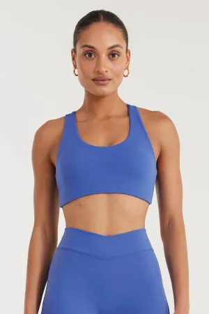 ALLFENIX CloudCore Racer Sports Bra Striped Collared seams