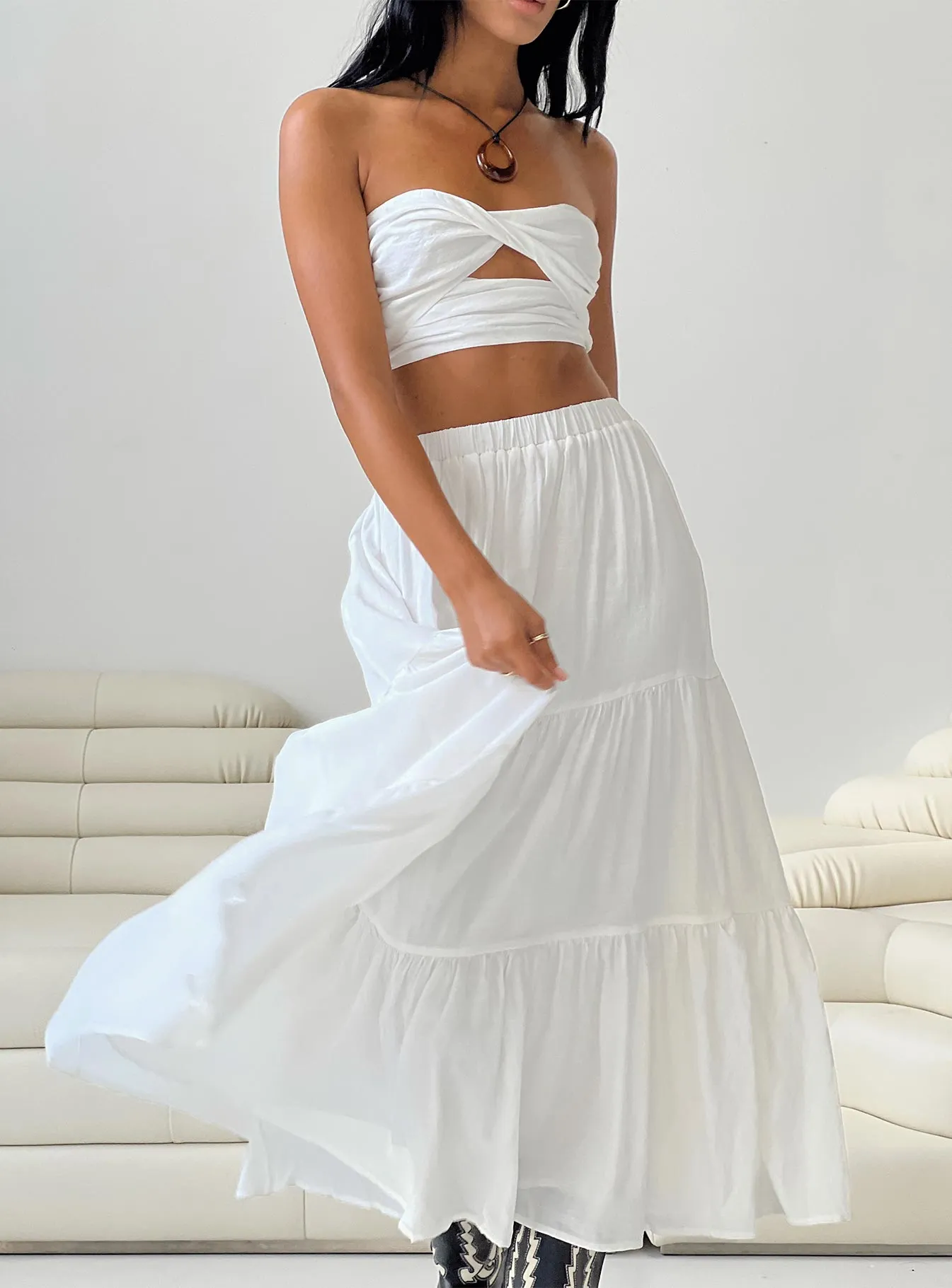 Refined Texture City Ready Allie Set White