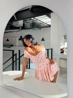 Daywear Comfort Clean Comfort Anastasiya Mini Dress Pink