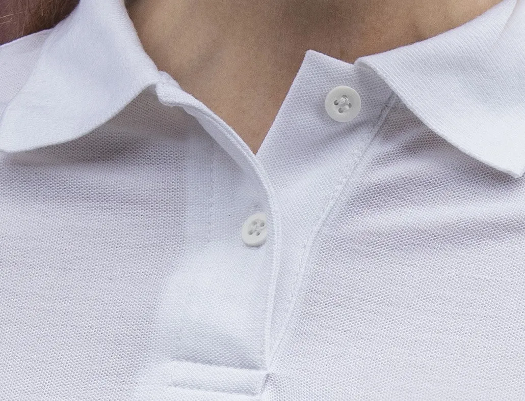 Ladies Pro Polyester Polo | BLACK Trendy Vibes