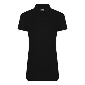 Ladies Pro Polyester Polo | BLACK Relaxed Vibe