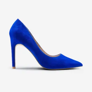 Wedding Party Shoes Cool Vibe Nemesis 95mm Heel | Cobalt Blue Suede