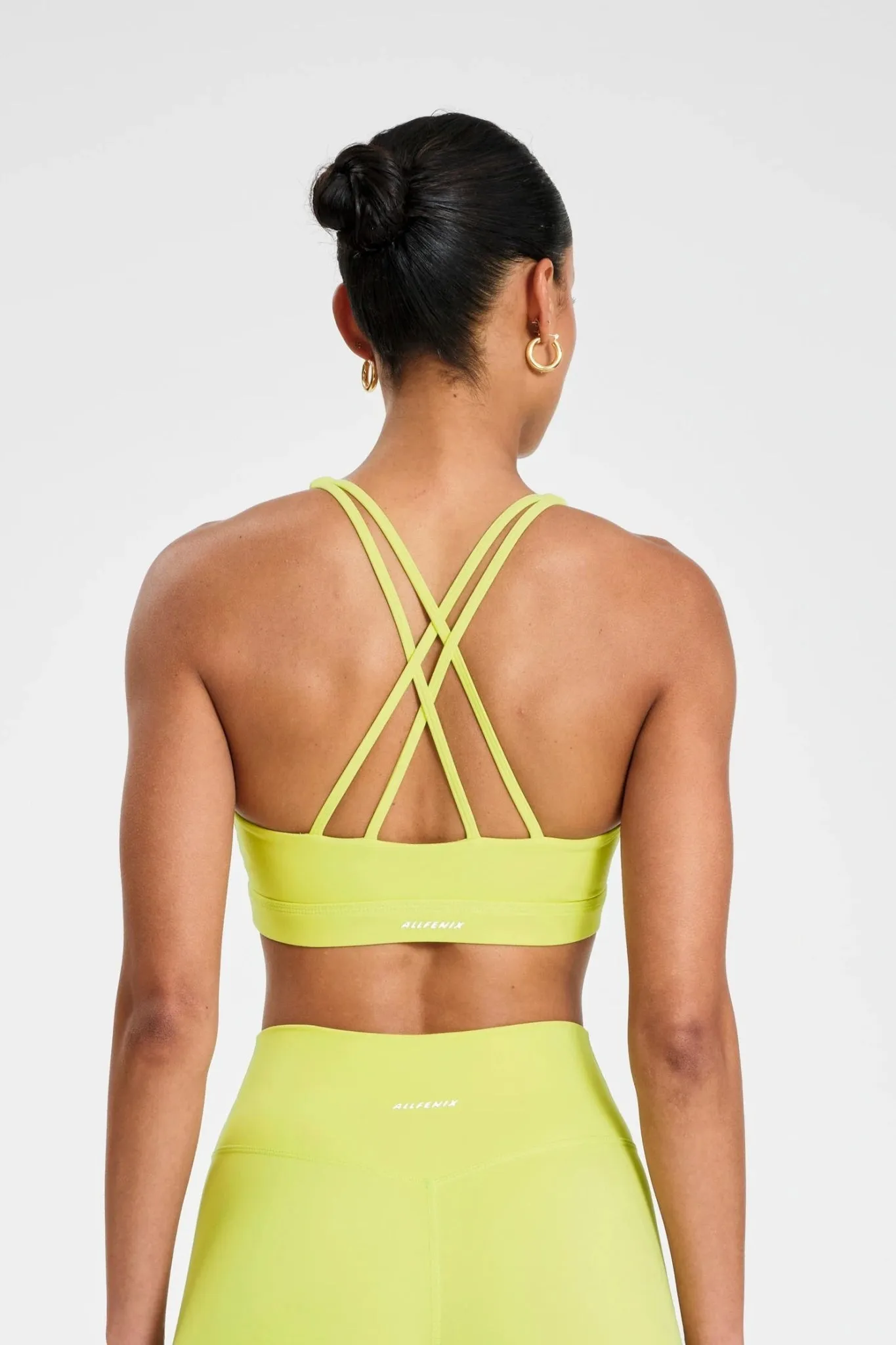 Elastic Fabric ALLFENIX CloudCore Cross Back Sports Bra