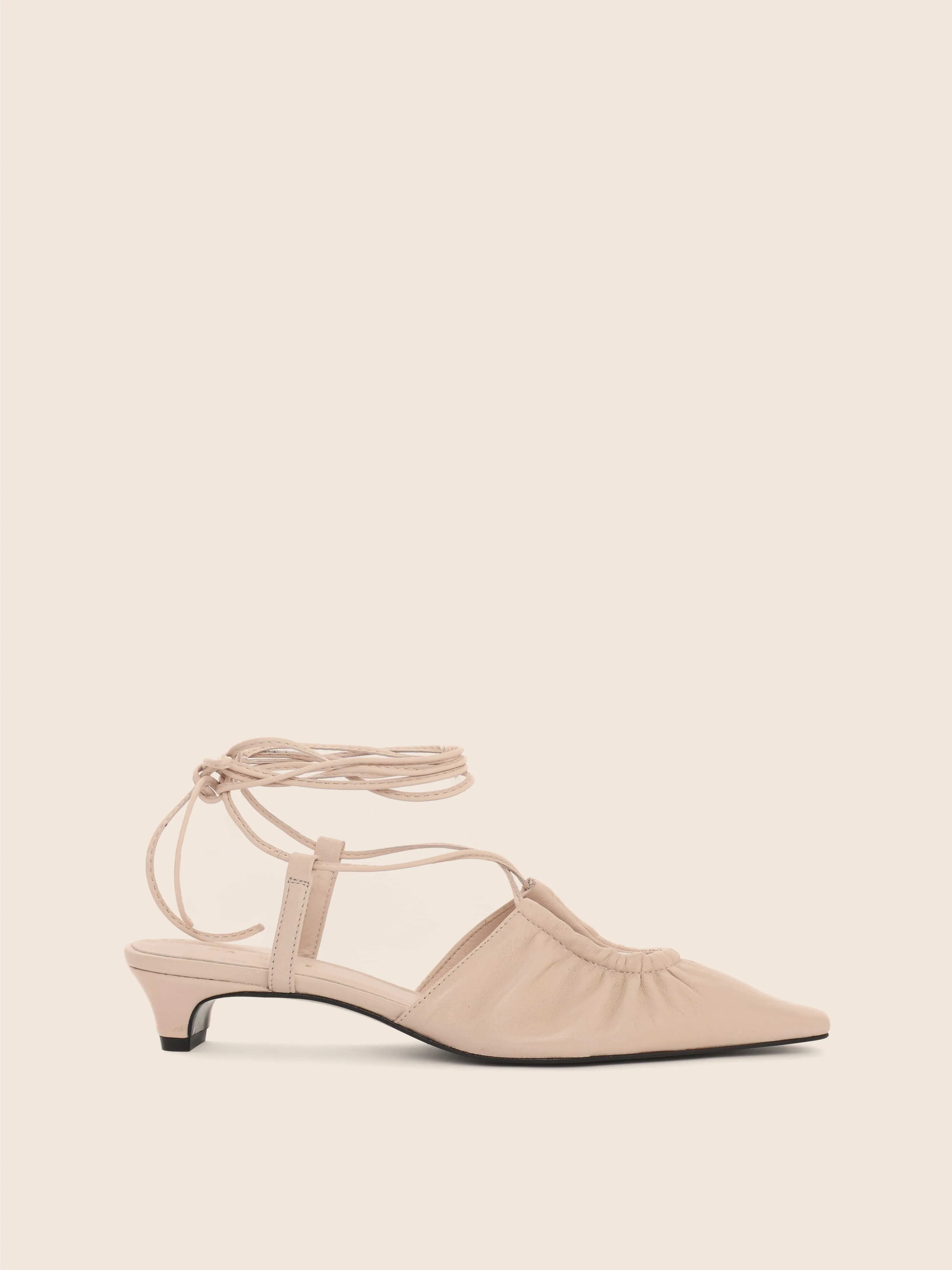 Soft Cushion Heels Rafael Cream Pump