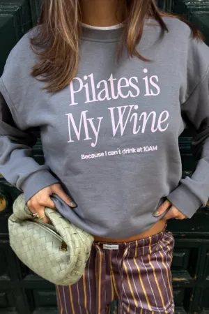 Smooth Texture Pilates Is My Wine