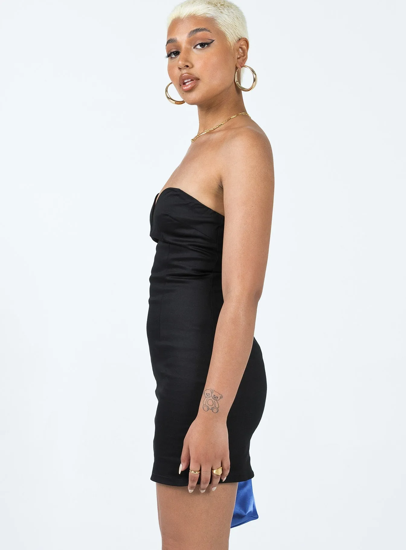 Breeze Grace Avie Mini Dress Black