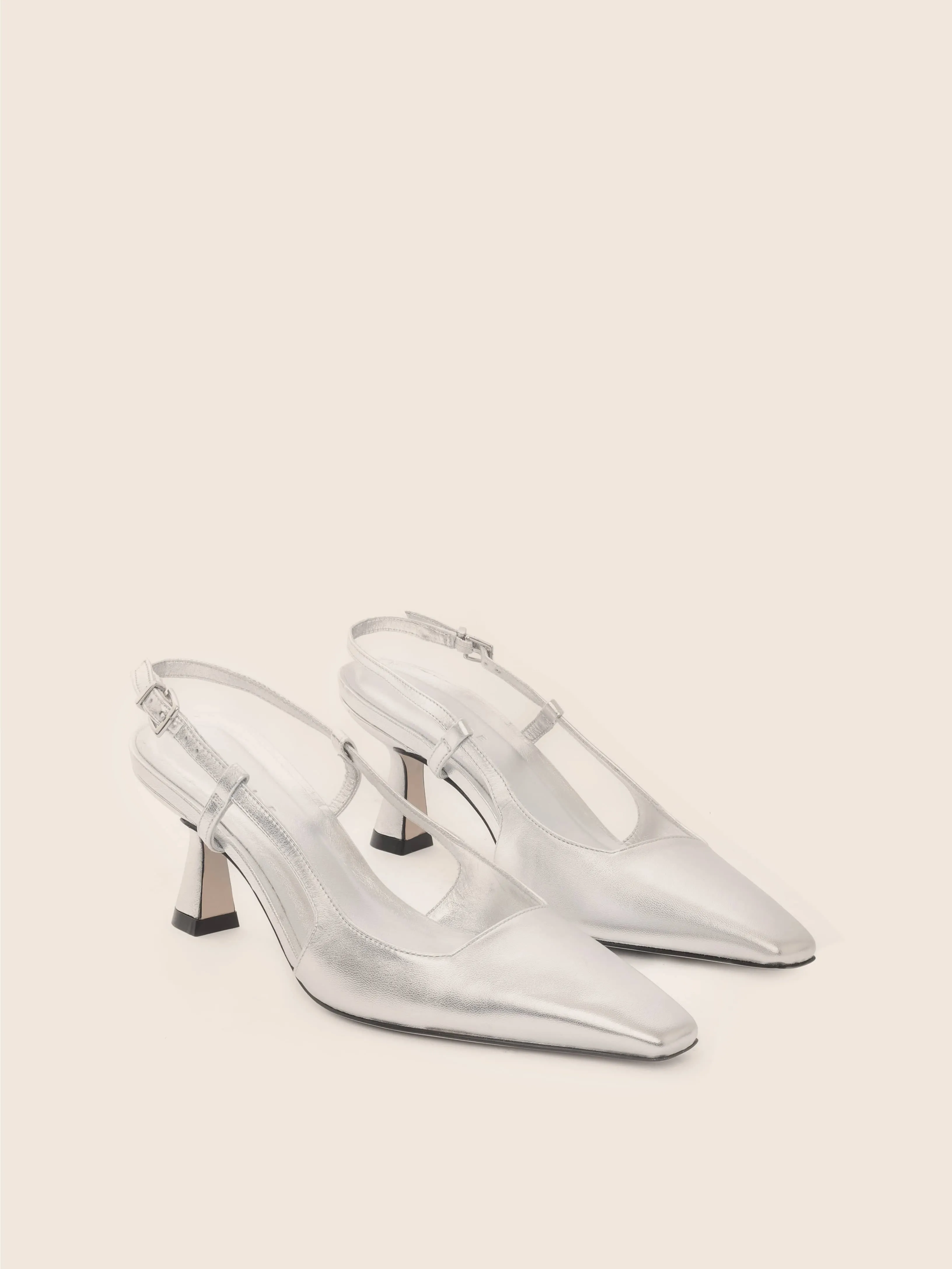 Bahia Silver Pump Beach Wedding Heels