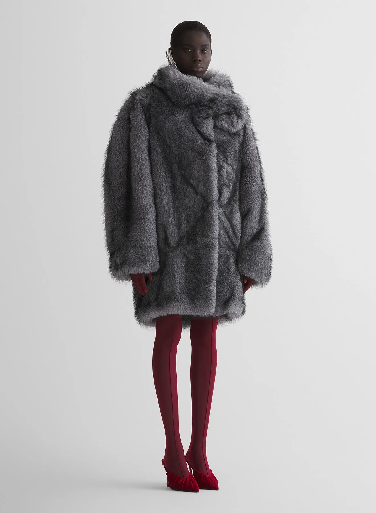 TapedZippers re/edit hiver pop coat