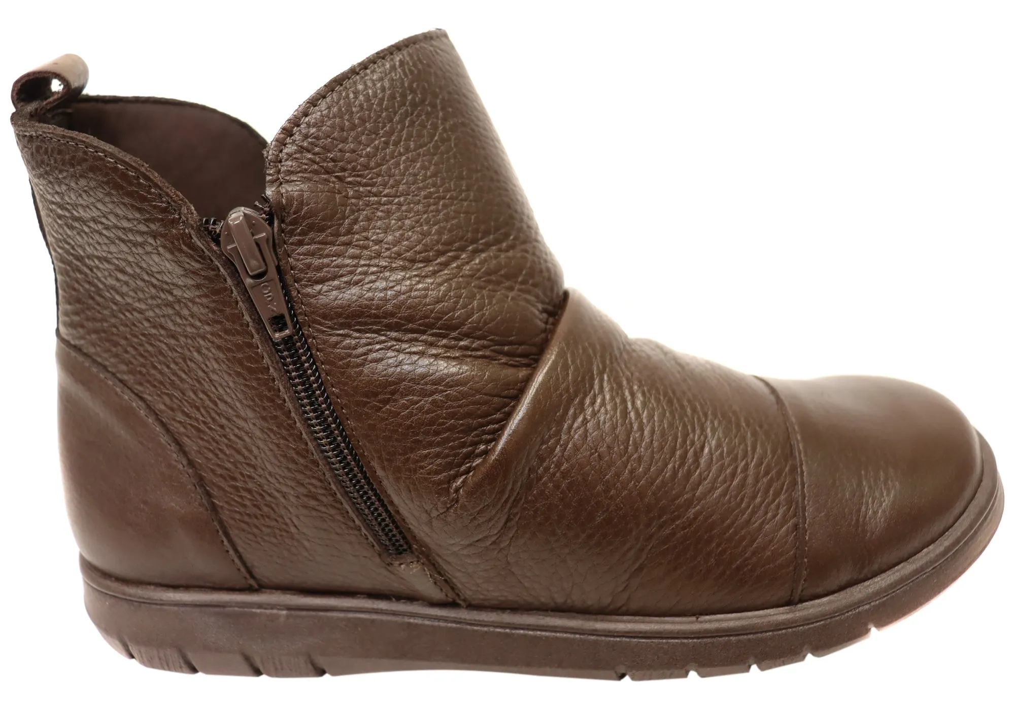 Slip Resistant Hiking Trails Flexible Frame Trail Runner Balatore Claudia Womens Comfortable Leather Ankle Boots Made In Brazil