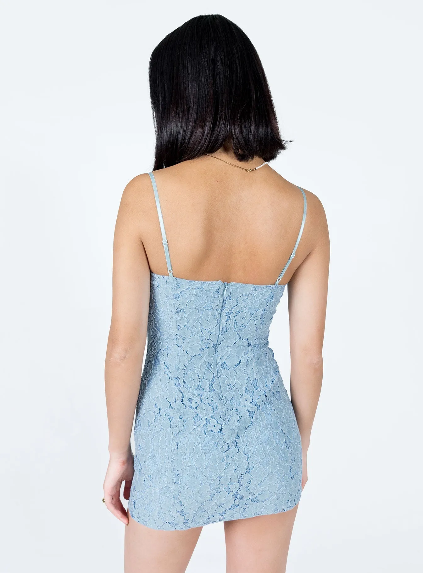 Sculpted Fit Weekend Feel Fay Mini Dress Blue