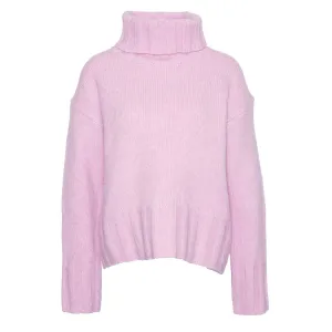 Barbour Womens Anita Knitted Jumper Lavender Haze Office Comforted Calm Outfit