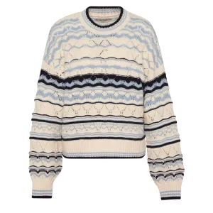 Barbour Womens Eloise Knitted Jumper Multi StretchRecovery Yarn