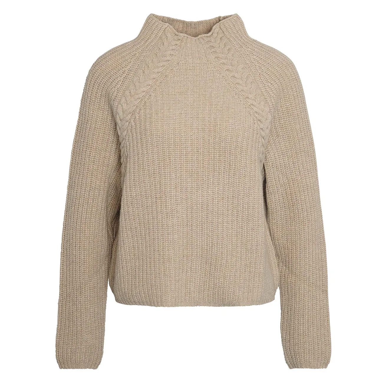 Fresh Outfit OdorResistant Barbour Womens Rhonda Knitted Jumper Honey