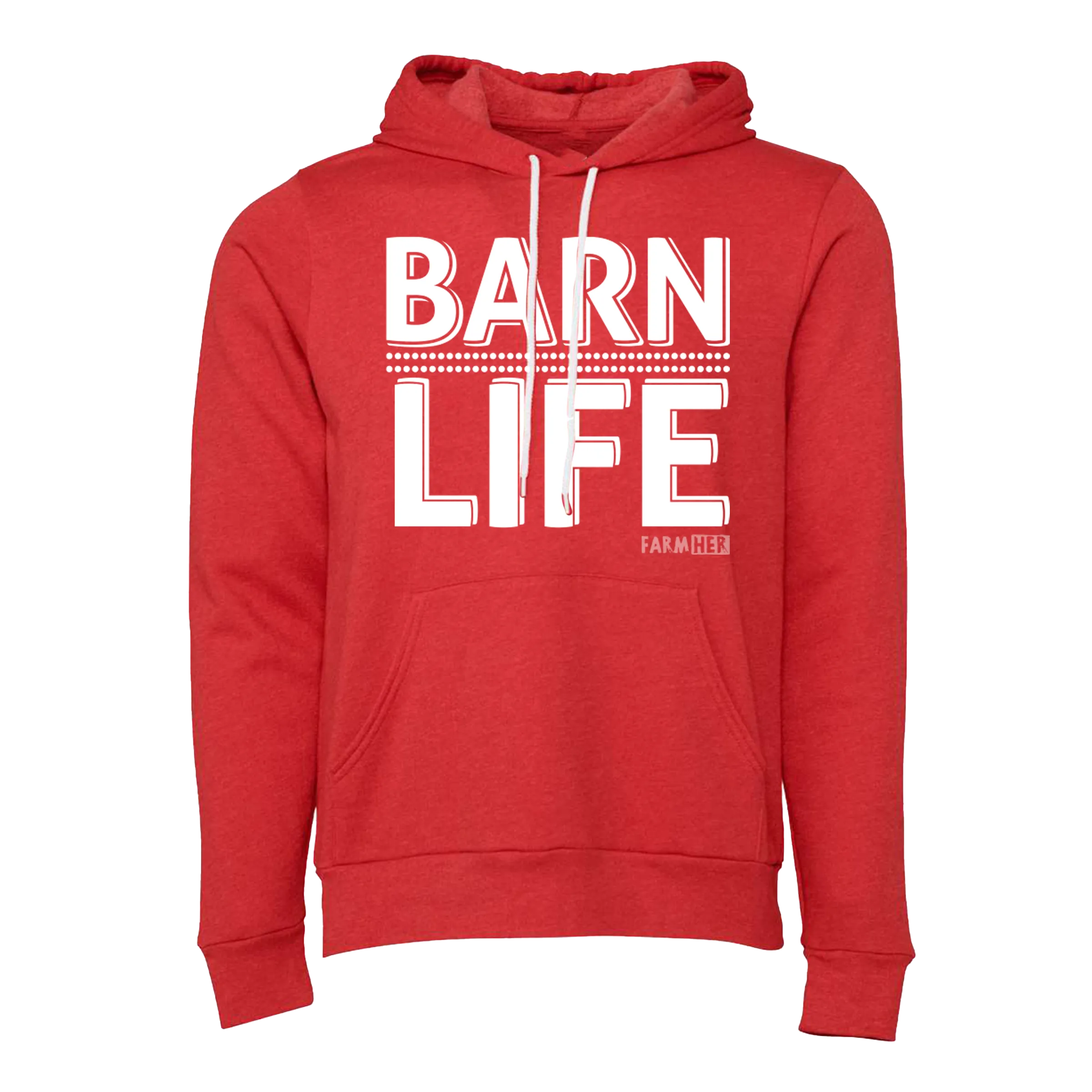 product camouflage stealth snap buttoned Barn Life Hoodie Red