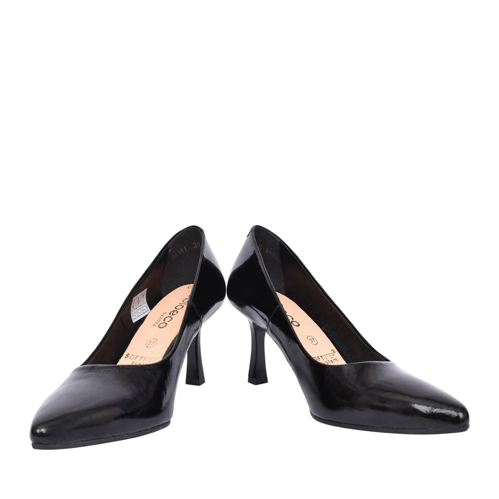 Bejeweled Heels Pumps Shoes Bioeco Womens Shoe 6178 Black Patent