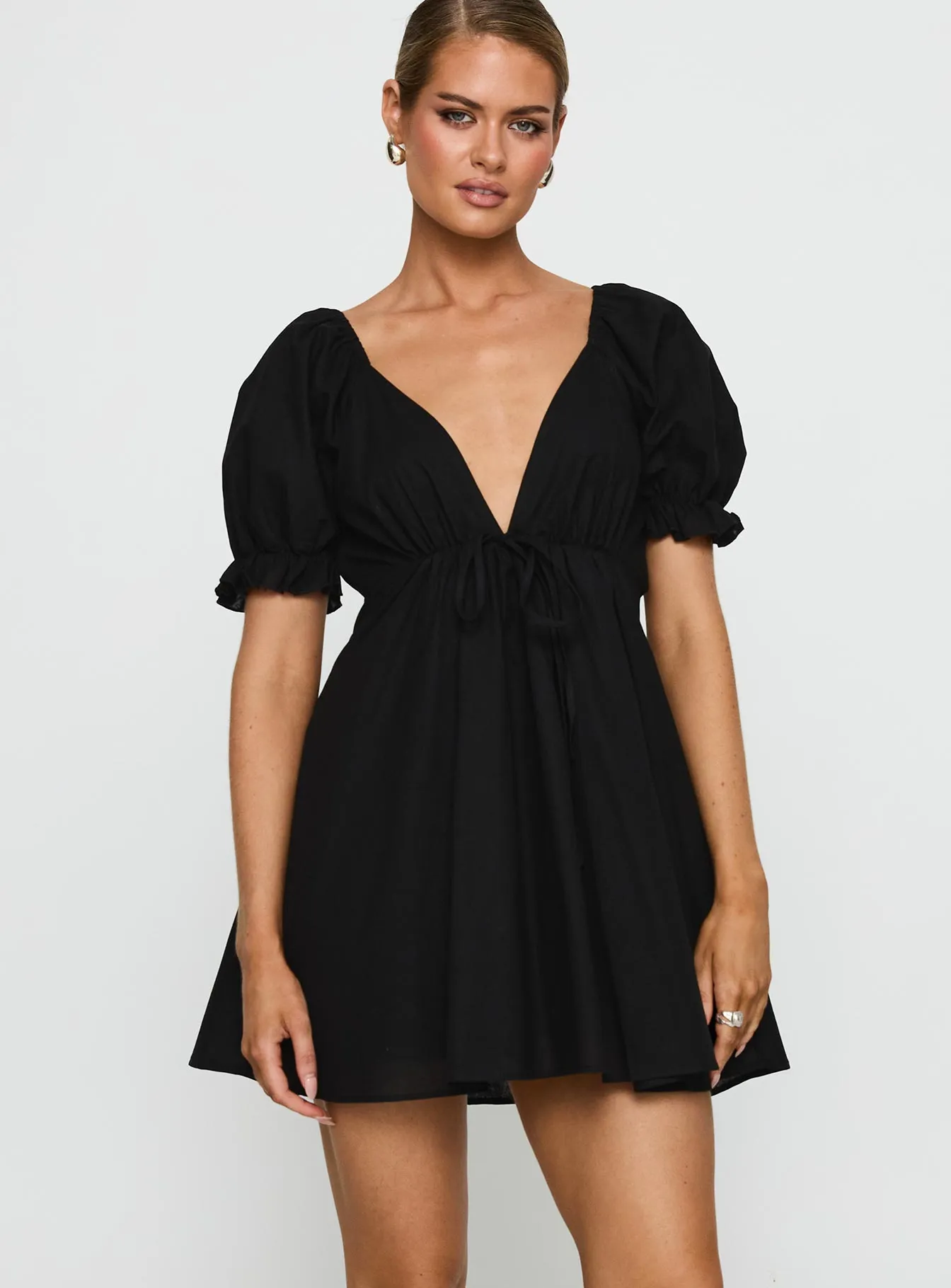 Blissful Mini Dress Black Multi Season