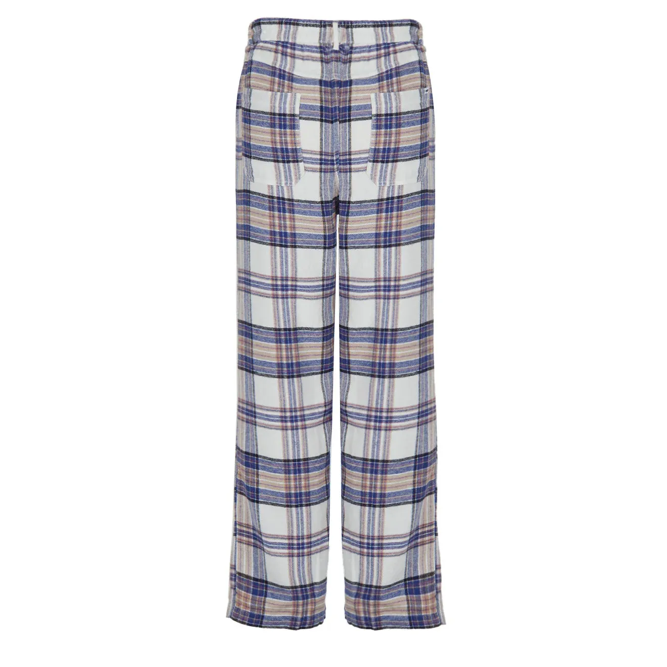 Soft Design Sweat Resistant Obey Womens Max Plaid Pants Unbleached Multi