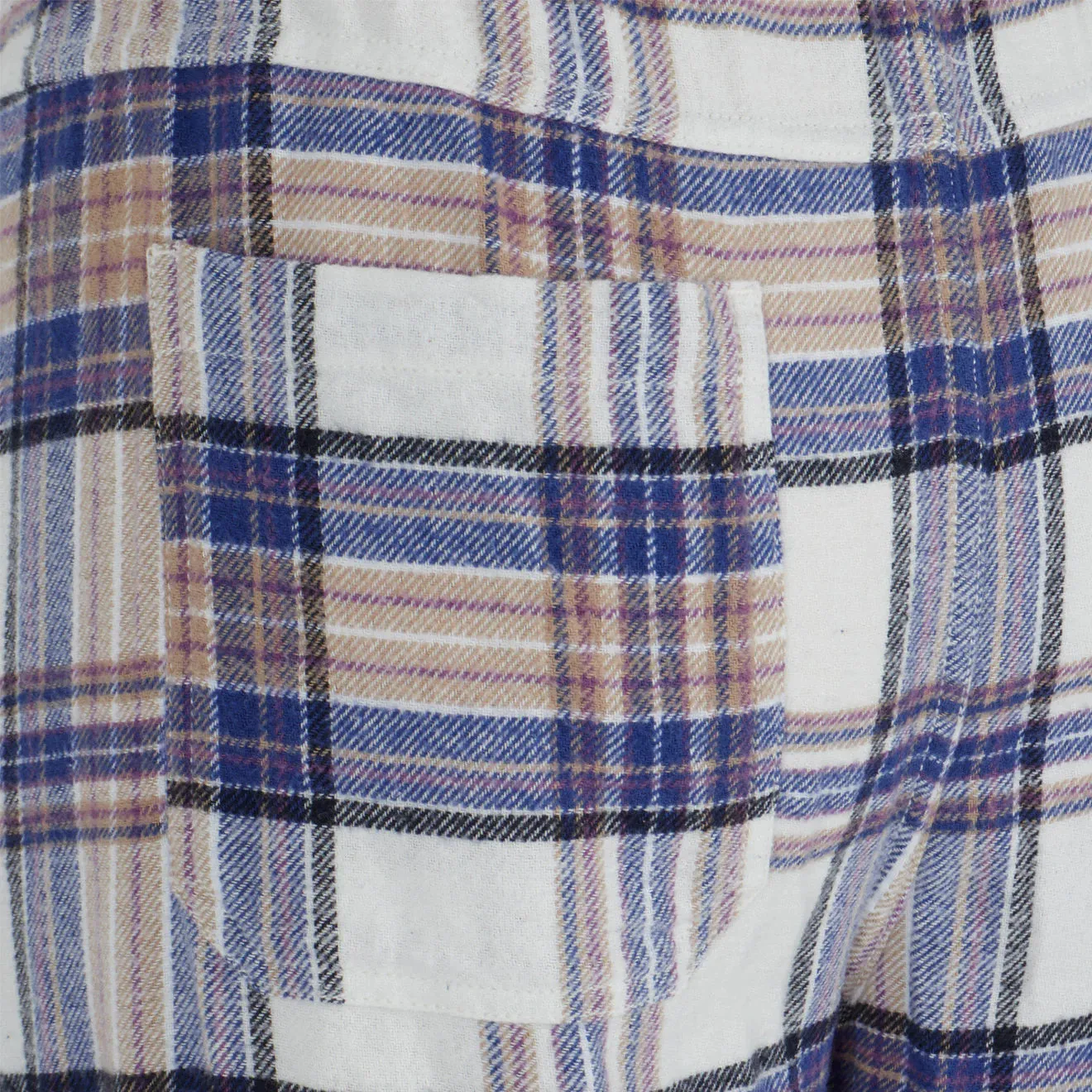 Relax Mode Obey Womens Max Plaid Pants Unbleached Multi