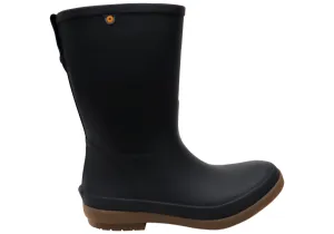 Bogs Womens Amanda II Mid Womens Casual Waterproof Boots Wool blend Flexible Frame Functional Minimalist