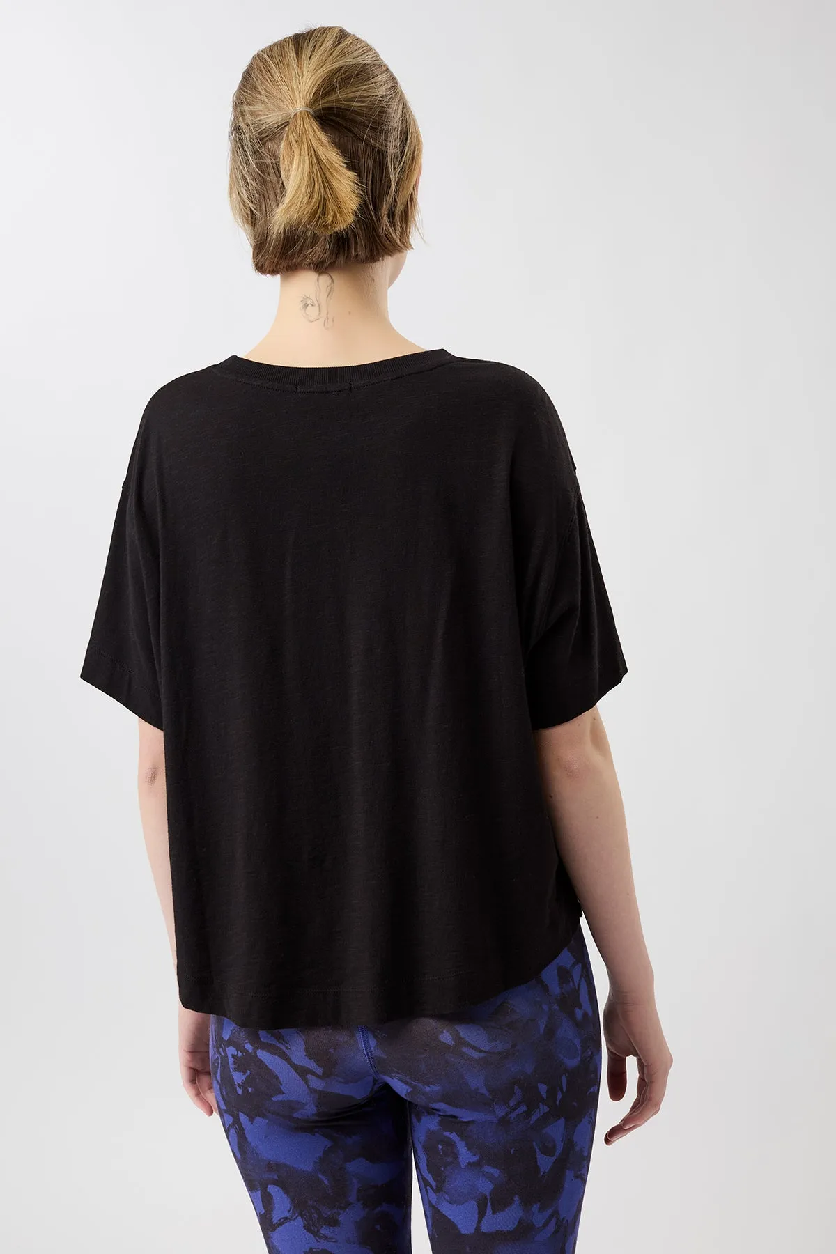 Timeless Fashion Boxy Tee - Black